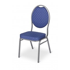 Chaise de banquet et de réception Herman bleu