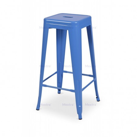 Tabouret de bar PARIS inspirées de TOLIX bleu