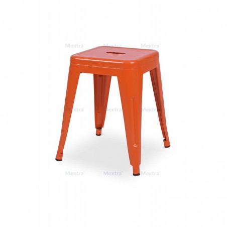 Tabouret de café PARIS inspirées de TOLIX orange