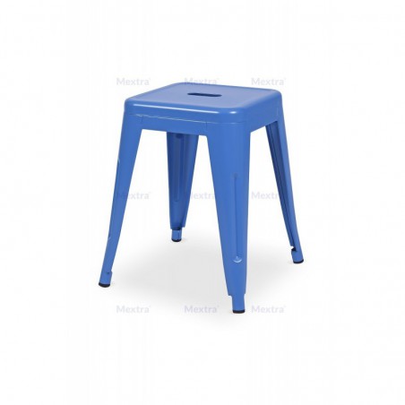 Tabouret de café PARIS inspirées de TOLIX bleu