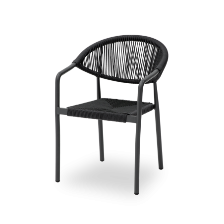 Chaise En Technorotin CESARE anthracite