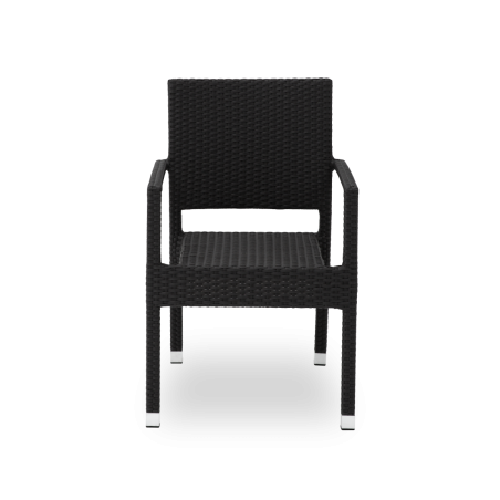 Chaise En Technorotin LEONARDO anthracite foncé