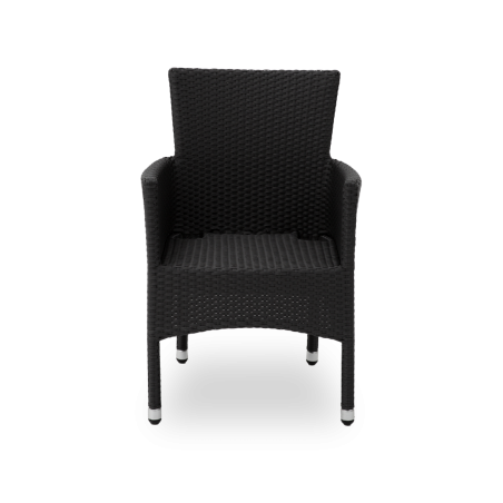 Chaise En Technorotin LORENZO anthracite foncé