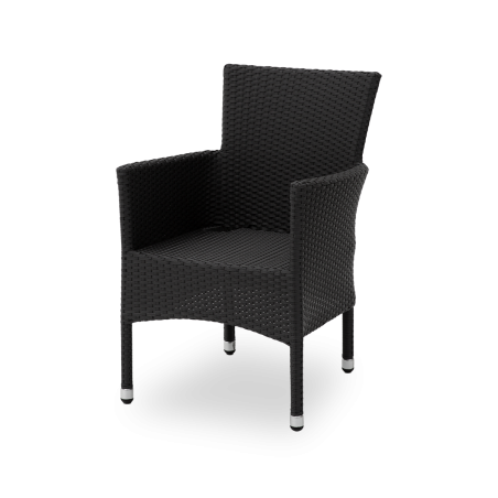 Chaise En Technorotin LORENZO anthracite foncé