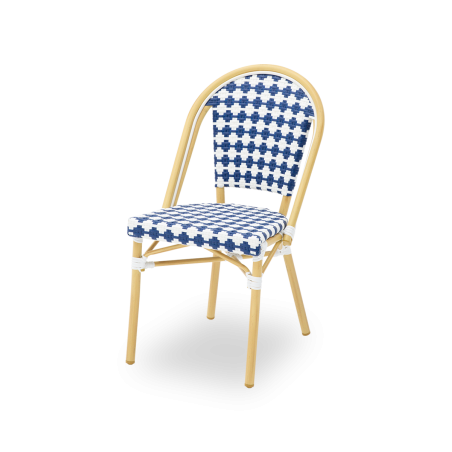 Chaise En Technorotin MATTEO bleu