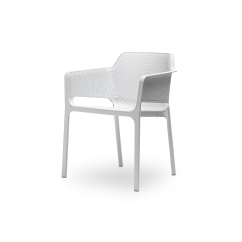 Chaise de jardin de terrasse NARDI NET bianco