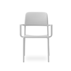 Chaise de jardin de terrasse BORA bianco