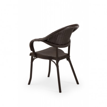 Chaise de Jardin MARCO marron