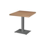 Table De Bistrot ALFA gris 40x55 Plateau Plaqué