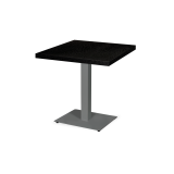 Table De Bistrot ALFA gris 40x55 Plateau Plaqué