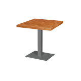 Table De Bistrot ALFA gris 40x55 Plateau Plaqué