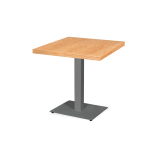 Table De Bistrot ALFA gris 40x55 Plateau Plaqué