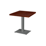 Table De Bistrot ALFA gris 40x55 Plateau Plaqué