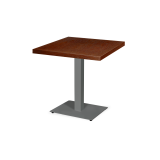 Table De Bistrot ALFA gris 40x55 Plateau Plaqué