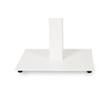 Table de jardin de terrasse ALFA 40x55 blanc Plateaux en HPL