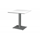 Table De Bistrot ALFA 40x55 gris Plateau Laminés