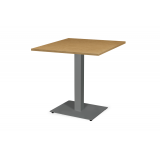 Table De Bistrot ALFA 40x55 gris Plateau Laminés