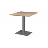 Table De Bistrot ALFA 40x55 gris Plateau Laminés