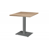 Table De Bistrot ALFA 40x55 gris Plateau Laminés