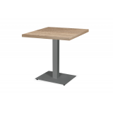 Table De Bistrot ALFA 40x55 gris Plateau Laminés