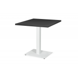 Table De Bistrot ALFA 40x55 blanc Plateau Laminés