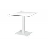 Table De Bistrot ALFA 40x55 blanc Plateau Laminés