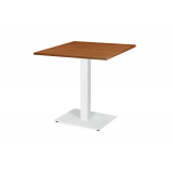 Table De Bistrot ALFA 40x55 blanc Plateau Laminés