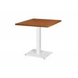 Table De Bistrot ALFA 40x55 blanc Plateau Laminés