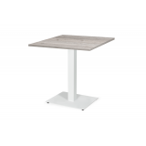 Table De Bistrot ALFA 40x55 blanc Plateau Laminés