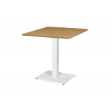 Table De Bistrot ALFA 40x55 blanc Plateau Laminés