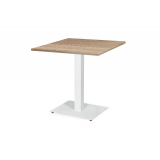 Table De Bistrot ALFA 40x55 blanc Plateau Laminés