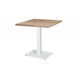 Table De Bistrot ALFA 40x55 blanc Plateau Laminés