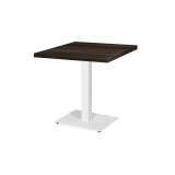 Table De Bistrot ALFA 40x55 blanc Plateau Laminés