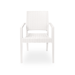 Chaise de Jardin MARIO blanc