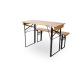 Tables de brasserie WOODY STRONG 110x50 cm