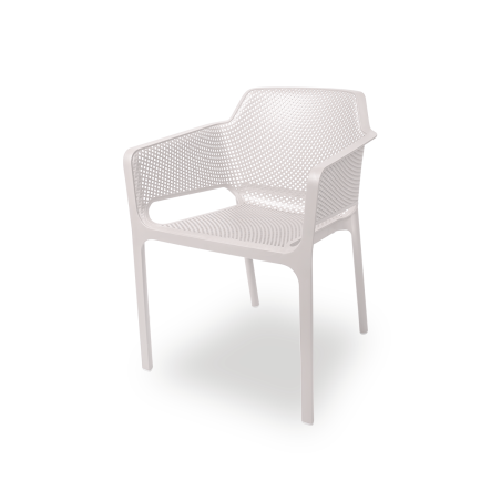 Chaise de jardin de terrasse NARDI NET bianco