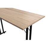 Table de conférence FOLD-L BL 138x45 Chêne Sonoma