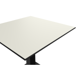 Table de jardin de terrasse ALFA R Plateaux en HPL