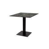 Table de jardin de terrasse ALFA S Plateaux en HPL