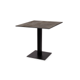 Table de jardin de terrasse ALFA S Plateaux en HPL