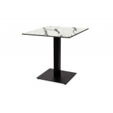 Table de jardin de terrasse ALFA 40x55 Plateaux en HPL