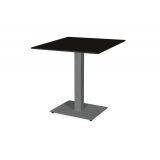 Table de jardin de terrasse ALFA 40x55 gris Plateaux en HPL