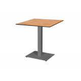 Table de jardin de terrasse ALFA 40x55 gris Plateaux en HPL