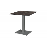 Table de jardin de terrasse ALFA 40x55 gris Plateaux en HPL