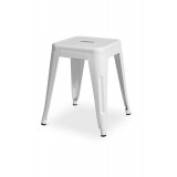 Tabouret de café PARIS inspirées de TOLIX blanc