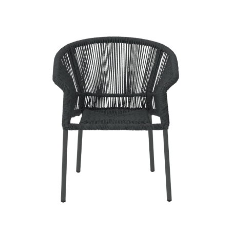 Chaise En Technorotin AUGUSTO anthracite