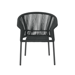 Chaise En Technorotin AUGUSTO anthracite