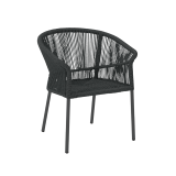 Chaise En Technorotin AUGUSTO anthracite