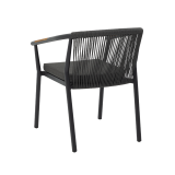 Chaise En Technorotin MODERNO anthracite