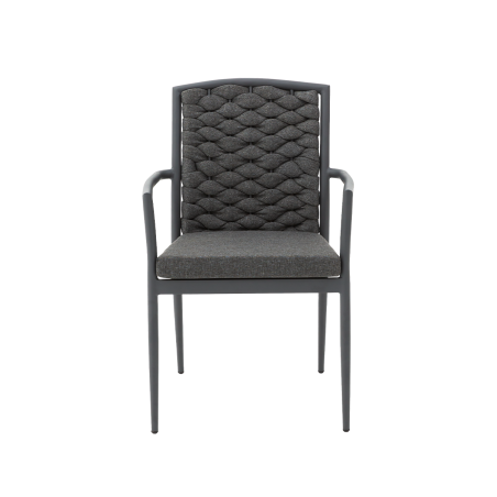 Chaise En Technorotin INTRECCIO anthracite